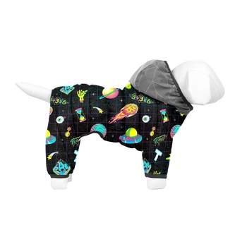 Комбинезон для собак WAUDOG Clothes рисунок "Рик и Морти 2", L50, В 70-74 см, С 47-50 см