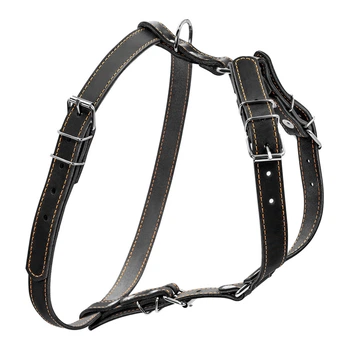 Шлей "CoLLaR" одинарний для дрібних і середніх собак (ширина 20мм, А:40-56см, В:57-65см) чорний