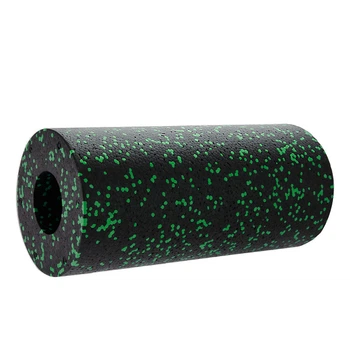 Роллер для массажа Springos EPP 30 x 15 см черный/зеленый FR0008