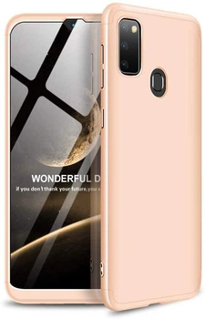Чехол GKK 360 для Samsung Galaxy M21 / M215 бампер оригинальный Gold