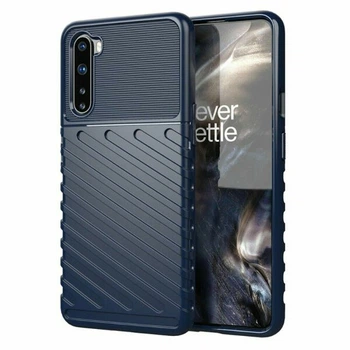Захисний чохол Deexe Thunder Series для OnePlus Nord - Blue
