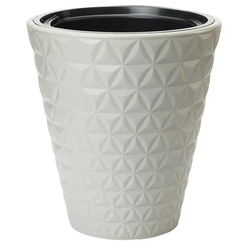 Горщик для квітів Form-Plastic Diamant - 30 сірий (2900-040)