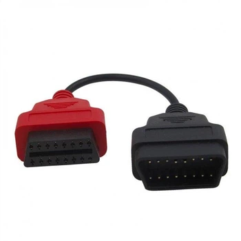 Кабель переходник для диагностики OBD2 Jeep Chrysler Dodge FIAT LANCIA Красный 1 шт.
