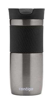 Термокухоль Contigo Byron 16 0,47 л 8.3x8.3x18.5 см Сірий (2095560)