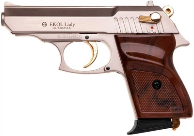 Стартовый пистолет Ekol Lady Satina Gold