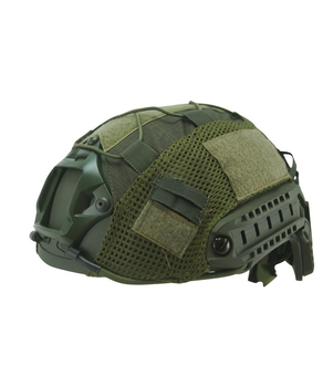 Чохол на шолом/кавер KOMBAT UK Tactical Fast Helmet COVER, оливковий