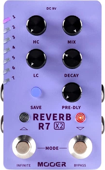 Гітарна педаль Mooer Groove R7 X2 Reverb