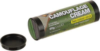 GB Camo stick MFH 27350A 2 цвета 60 г Black-OD Green (4044633198488)