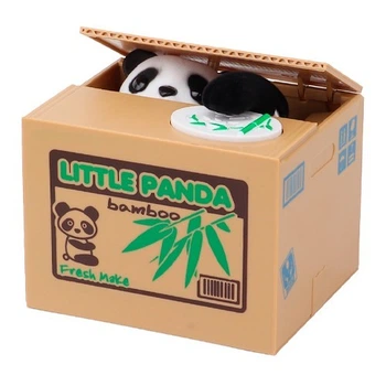Копилка Хитрая Панда Greedy Panda 12 х 10 см с батарейками