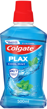 Ополаскиватель атибактериальный Colgate Plax Освежающая мята 500 мл (8714789732671)