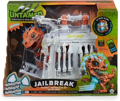 Интерактивный динозавр WowWee Untamed Jailbreak Playset - Krypton
