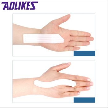 Бандаж на лучезапястный сустав AOLIKES с двумя пластинами жесткости на правую руку S 01464