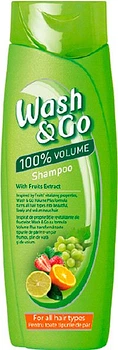 Шампунь с экстрактом фруктов для всех типов волос - Wash&Go 360ml (1102774-185752)