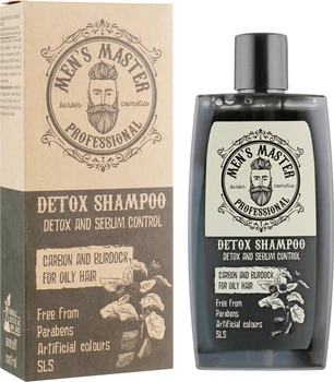 Детокс шампунь "Вугілля та реп'ях" - Men's Master 260ml (785587-76905)