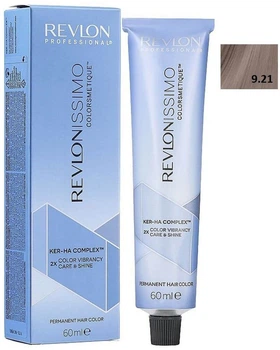 Farba do włosów Revlon Professional Revlonissimo Colorsmetique Ker-Ha Complex 9.21 60 ml (8007376058200)
