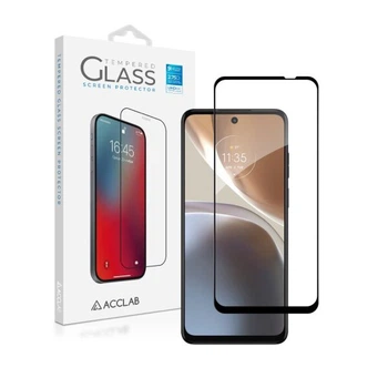 Захисне скло ACCLAB Full Glue для Motorola Moto G32 / G14 - Black
