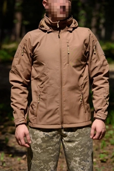Куртка тактична з капюшоном Single Sword XL