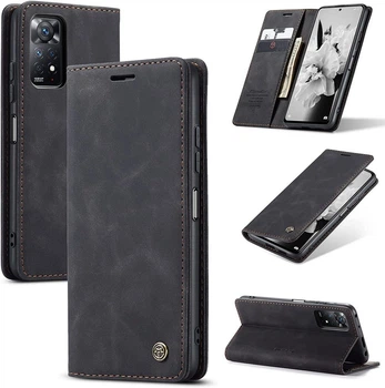 Чехол книжка с магнитом CaseMe Xiaomi Redmi Note 12 Pro 4G Black (33364-2B)