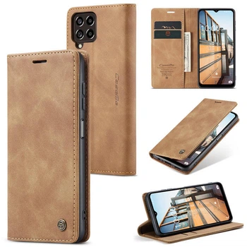 Чехол книжка с магнитом Samsung Galaxy M33 5G M336 CaseMe Brown (29274-30)