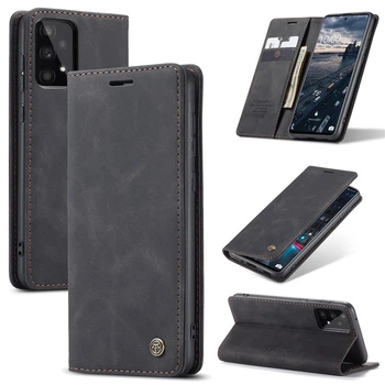 Чехол книжка с магнитом Samsung Galaxy A53 A536 CaseMe Black (29272-2B)