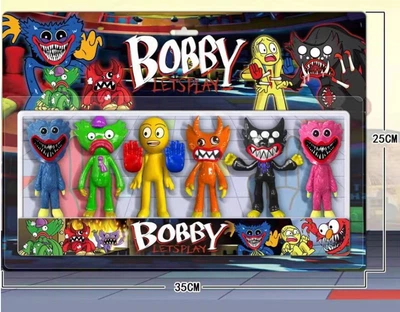 Фигурка игрушки Poppy Playtime Huggy Wuggy Monster Bobby Letsplay