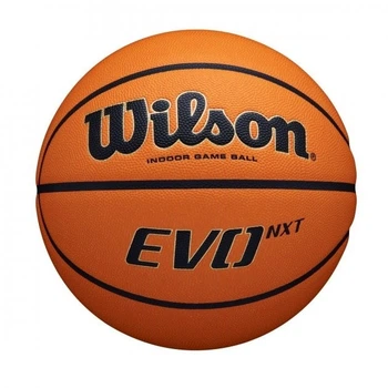 Мяч баскетбольный профессиональный Wilson Evo NXT FIBA Game Ball р. 7 Amber (887768999599) (WTB0965XB)