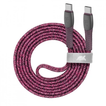 Дата кабель USB-C to USB-C 1.2m USB 2.0 3А 60W red RivaCase (PS6105 RD12) (321562)