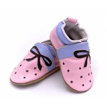 Пінетки шкіряні спортивні Butki kids Attractive р. 19/20 рожеві