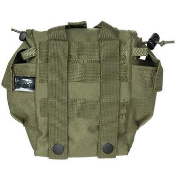 Тактичний підсумок для пляшок MOLLE olive Brandit