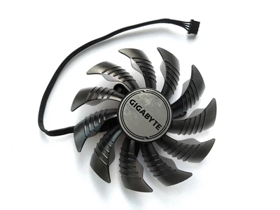 Вентилятор кулер для видеокарты Gigabyte RTX 3070 Ti 3080 Ti 3090 GAMING EAGLE (orgnl) 87 мм T129215SU (GA92S2U PLA09215S12H) (№415.01)