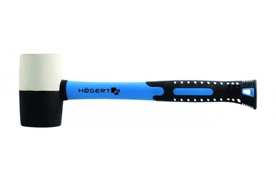 Молоток резиновый Hoegert 680 г с рукояткой из стекловолокна HT3B052