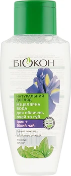 Міцелярна вода "Ірис + Білий чай" - Біокон Натуральний догляд 215ml (591553-34490)