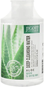 Очищувальна вода "Алое" - Jigott Aloe Deep Cleansing Water 530ml (643299-7586)
