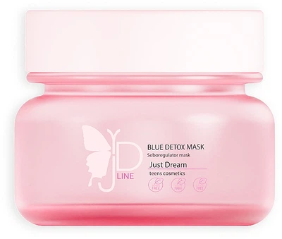 Маска себорегулирующая с голубой глиной - Just Dream Teens Cosmetics Blue Detox Mask 50ml (1109692-77946)