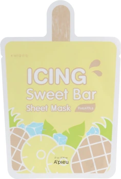 Тканинна маска з екстрактом ананаса - A'pieu Icing Sweet Bar Sheet Mask Pineapple 21g (589315-8250)