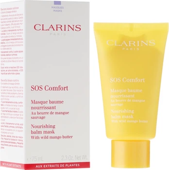 Маска для обличчя, поживна "З олією манго" - Clarins SOS Comfort Nourishing Balm