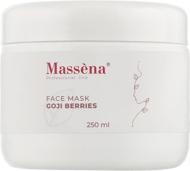 Маска для обличчя з ягодами годжі - Massena Face Mask With Goji Berries 250ml (903202-66705)