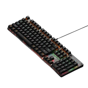 Клавіатура провідна T-Wolf K660 LED підсвічування для ПК чорний (DV-169478_1188)