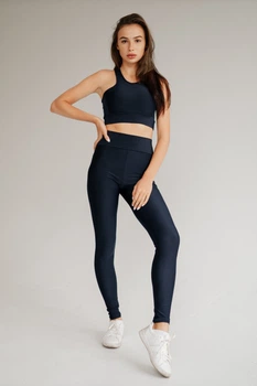 Спортивные лосины Aktasport Basic Navy Blue размер XL (1022_XL)