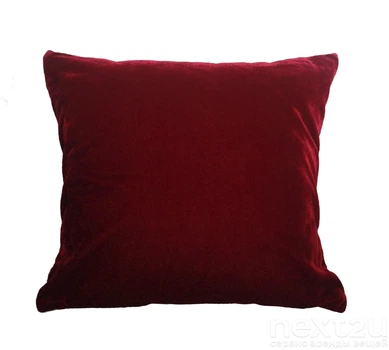 Декоративна подушка De Garny Оксамитова 40 * 40 см Dark Red