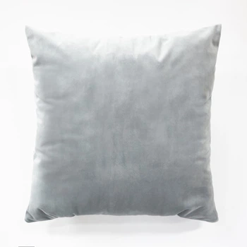 Декоративная подушка ALLROLL Велюр 40*40 см Gray mood