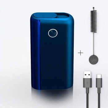 Зарядний блок гло glo hyper+ синий мат з глянцем. Компакт
