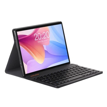 Планшетный ПК Teclast P20S 4/64GB 4G Dual Sim Space Gray (TLA007/KC10/TL-102780) с клавиатурой KC10; 10.1" (1280x800) IPS / MediaTek Helio P22 / ОЗУ 4 ГБ / 64 ГБ встроенной + microSD / камера 5 Мп + 2 Мп / Wi-Fi, Bluetooth / 4G (LTE) / GPS, A-GPS / ОС And