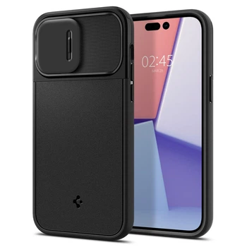 Чохол Spigen Optik Armor для iPhone 14 Pro Max Black with MagSafe (ACS04848)