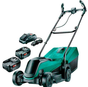 Аккумуляторная газонокосилка Bosch CityMower18 с 2 акб PBA 18 V 4,0 Ah W-C и з/у AL 1830 CV (06008B9A00+1607A3507H)