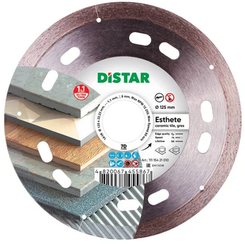 Алмазный диск Distar по керамике Esthete 125x1,1x8x22,23 мм (11115421010)