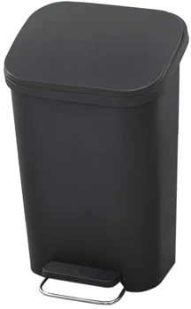 Відро для сміття MBM HOME з кришкою та педаллю BIN-13 12 л Антрацит (BIN-13 12L ANTHRACITE)