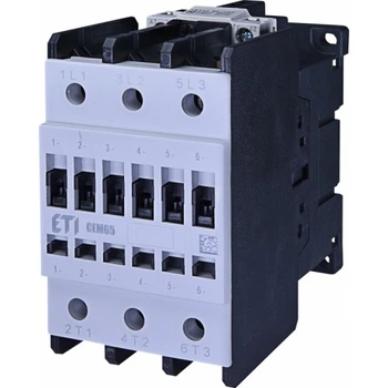 Контактор ETI CEM 65.00 400V AC 3P 65A 30kW 3NO силовой 4649104