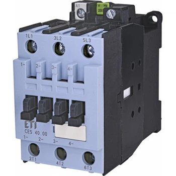 Контактор силовий ETI CES 40.00 230V AC 40A 18,5kW 3NO (4646554)