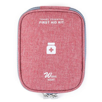Аптечка сумка органайзер для медикаментов для путешествий для дома 14х11х3 см (473529-Prob) Розовая